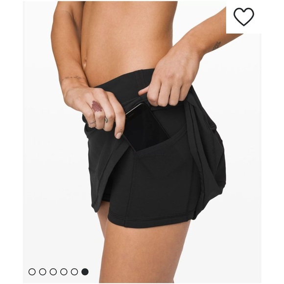 lululemon athletica Black Mini Skirt - Picture 2 of 11